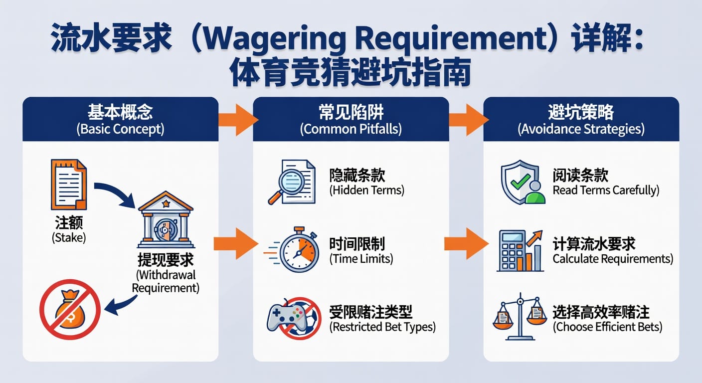 流水要求 sports wagering requirement 解读与计算