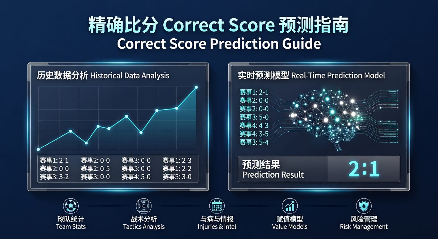 精确比分 correct score：2026年赛前判断与比分区间拆解